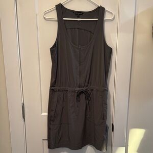 Athleta Women's Expedition Charcoal Sleeveless Dress size 8